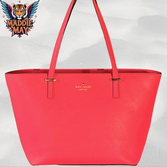 🌟Kate Spade: “Cedar Street Harmony” Tote Bag, Geranium Pink🌟 - Picture 1 of 13